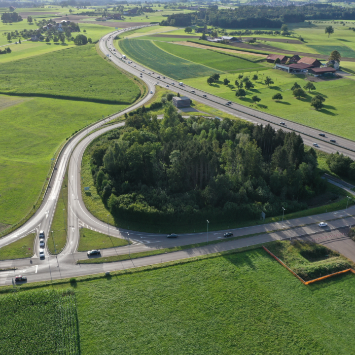 Autobahnausfahrt Gossau